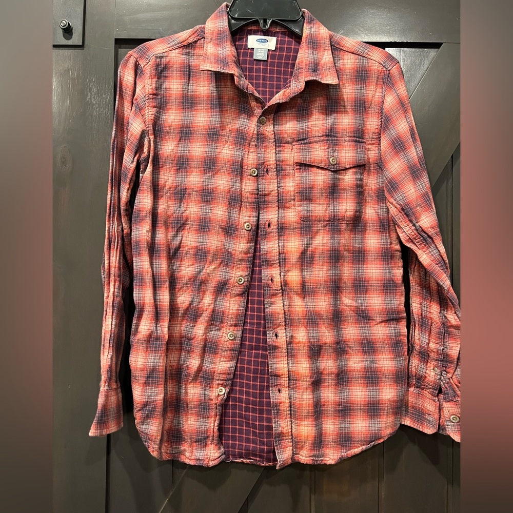 * 4/$20
Youth XL 14-16 Old Navy Button Up Shirt